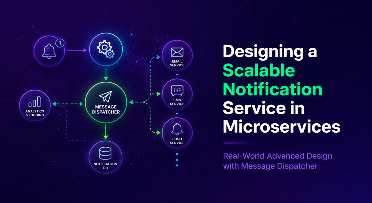 Designing a Scalable Notification Service in Microservices cover image