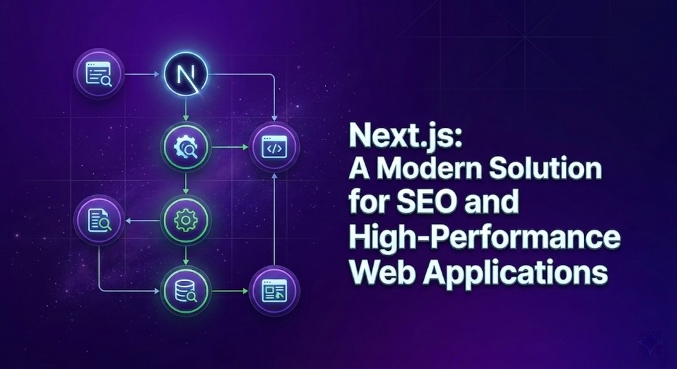 Next.js: A Modern Solution for SEO and High-Performance Web Applications cover image